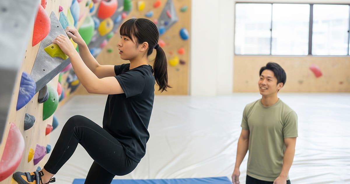 ボルダリング初心者におすすめ！上達を早める登り方3つのコツ