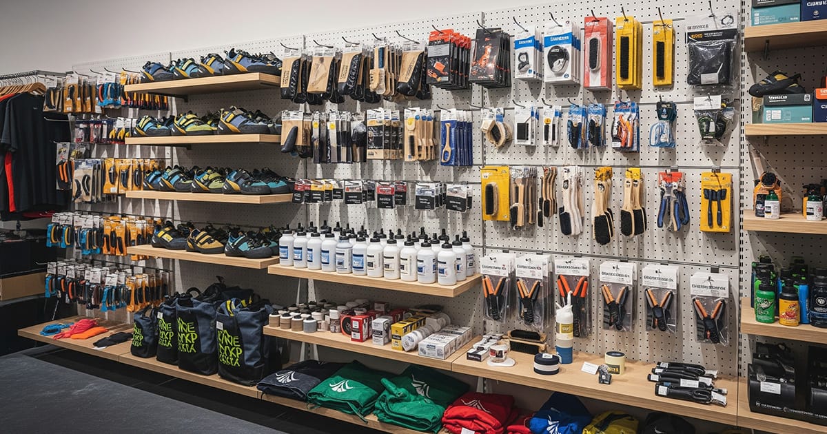 クライミングギアショップ